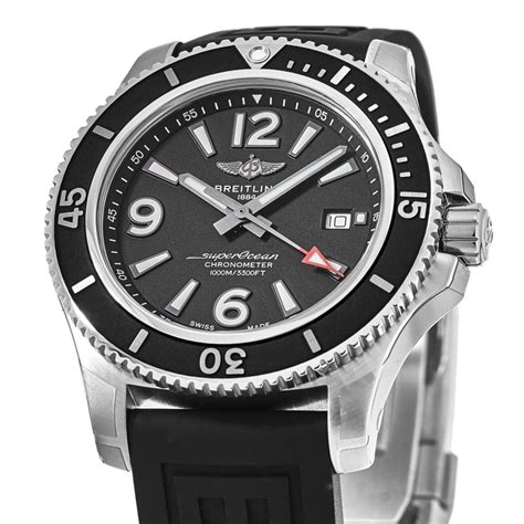 breitling superocean 44 rubber strap.